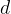 d