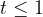 t\le1